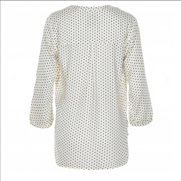 Part Two ChiChi Dot Blouse NWT Size M/L - Picture 2 of 3